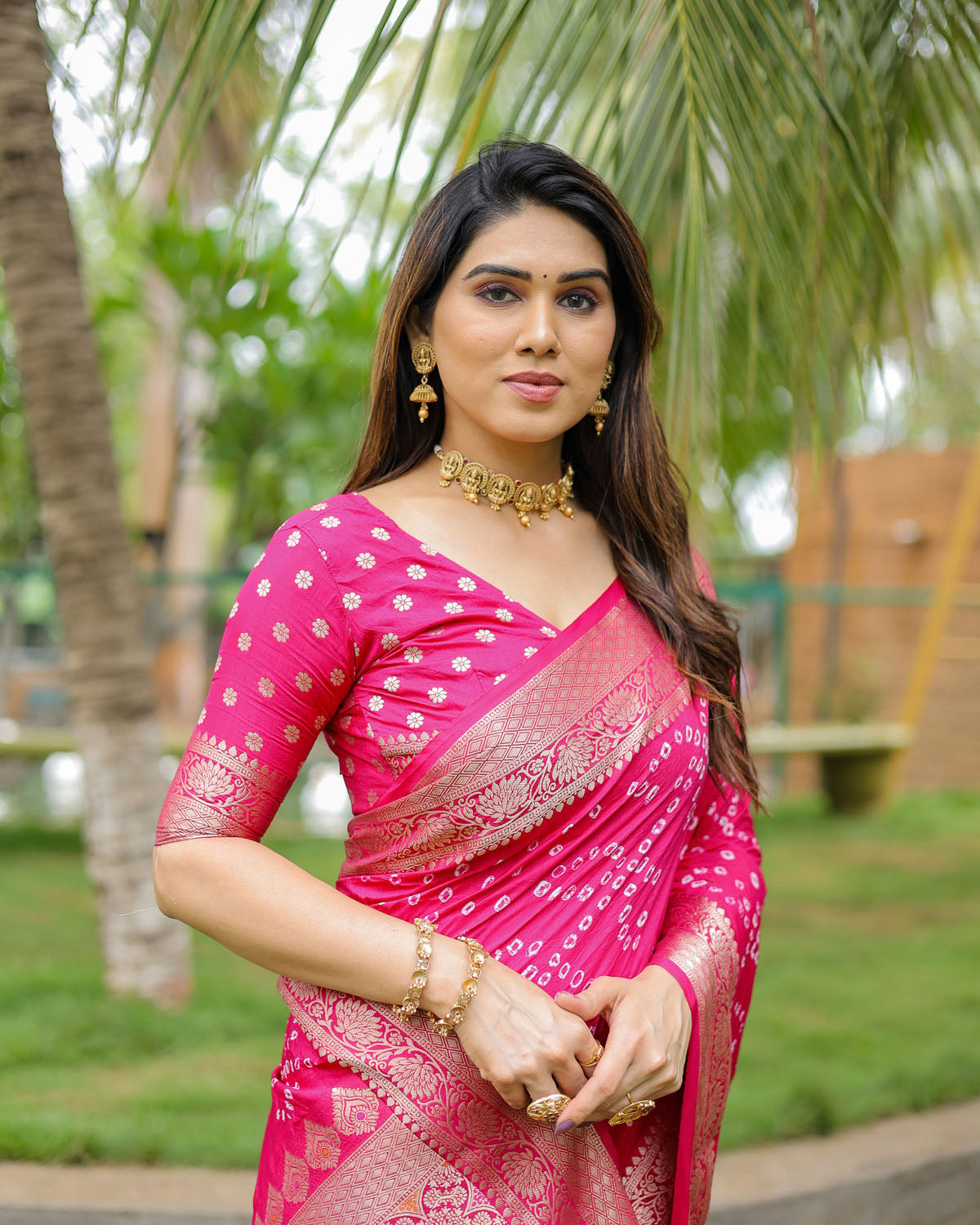 Exclusive unique designer Bandhej collection at budget range