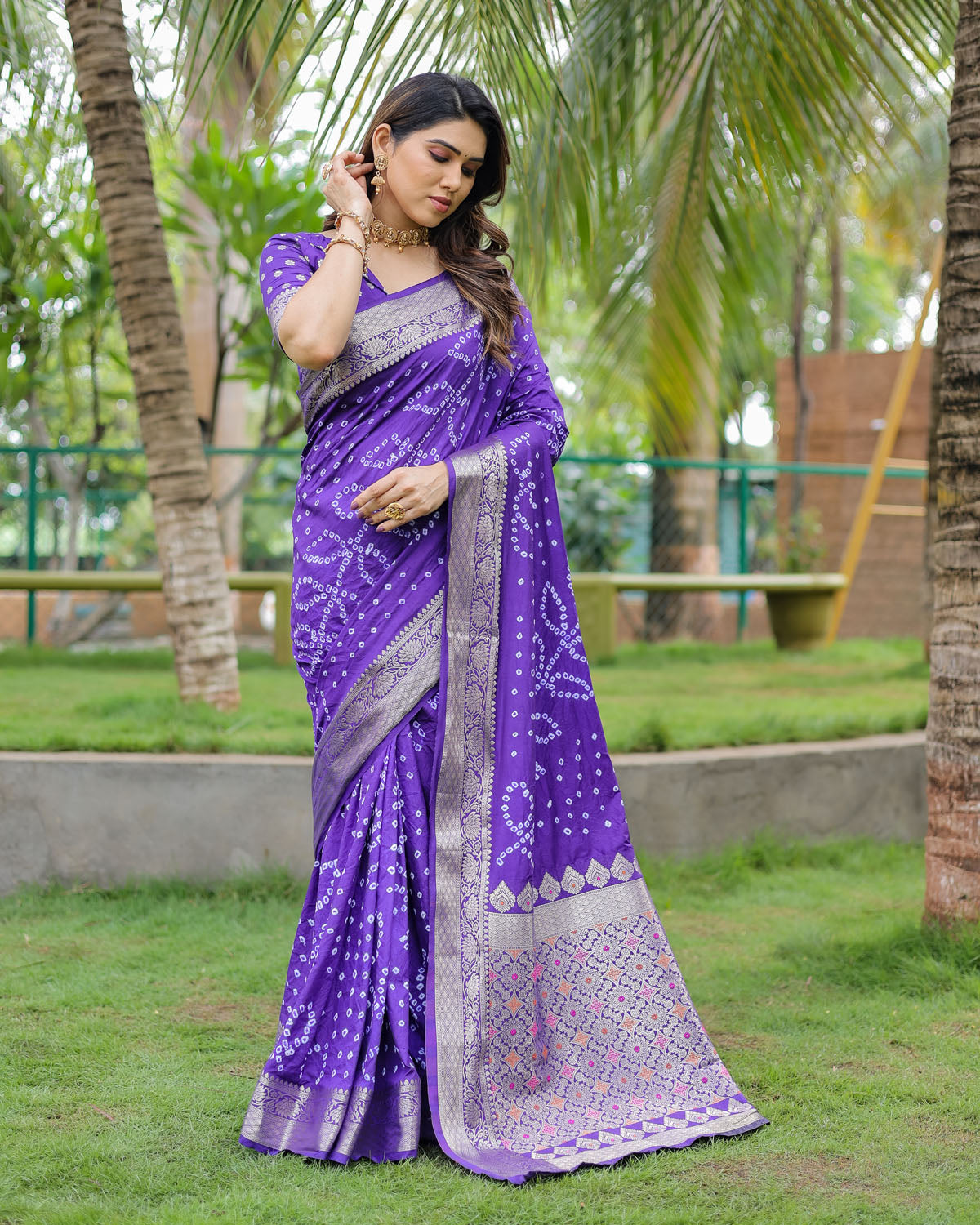 Exclusive unique designer Bandhej collection at budget range