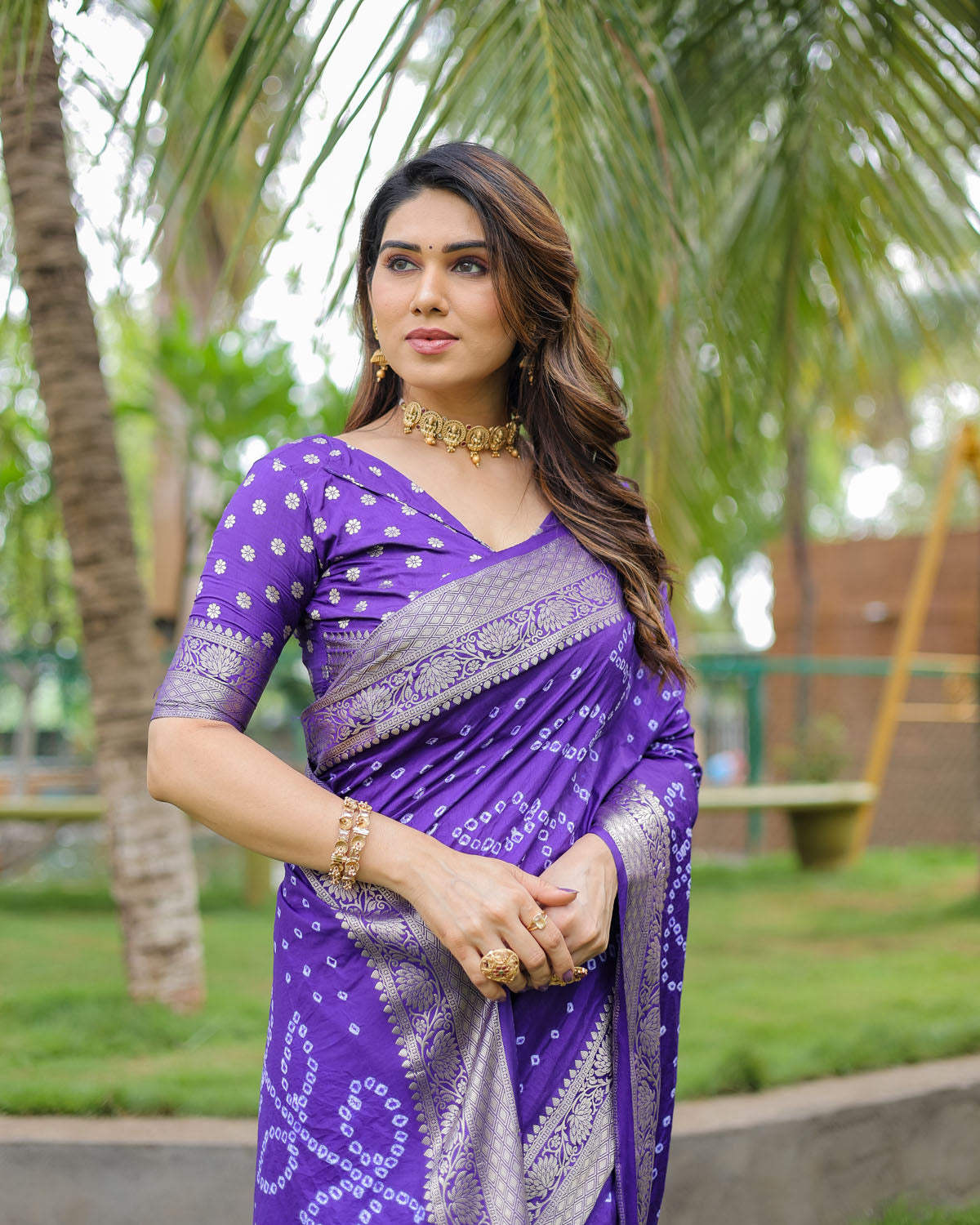Exclusive unique designer Bandhej collection at budget range