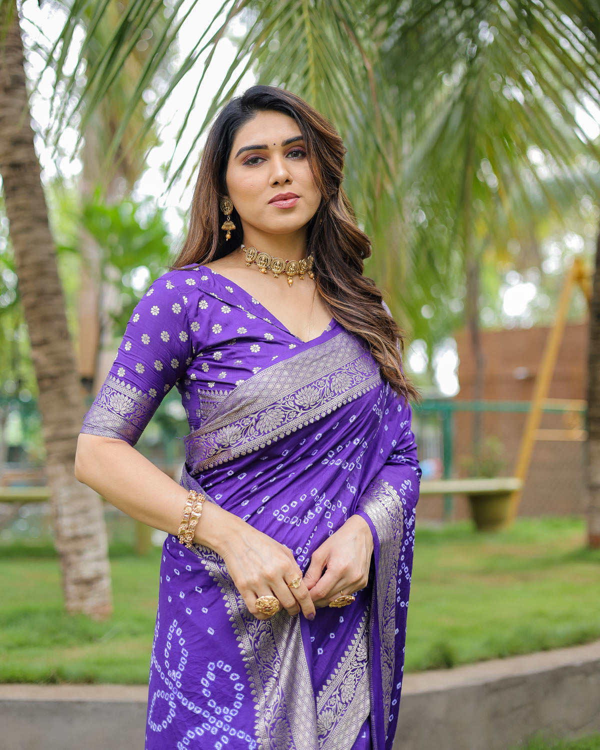 Exclusive unique designer Bandhej collection at budget range