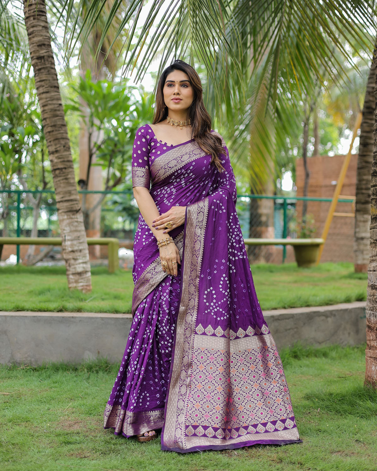 Exclusive unique designer Bandhej collection at budget range