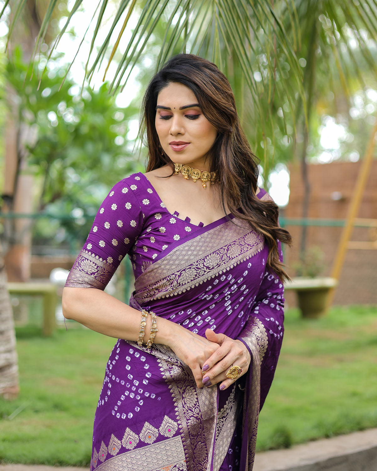 Exclusive unique designer Bandhej collection at budget range