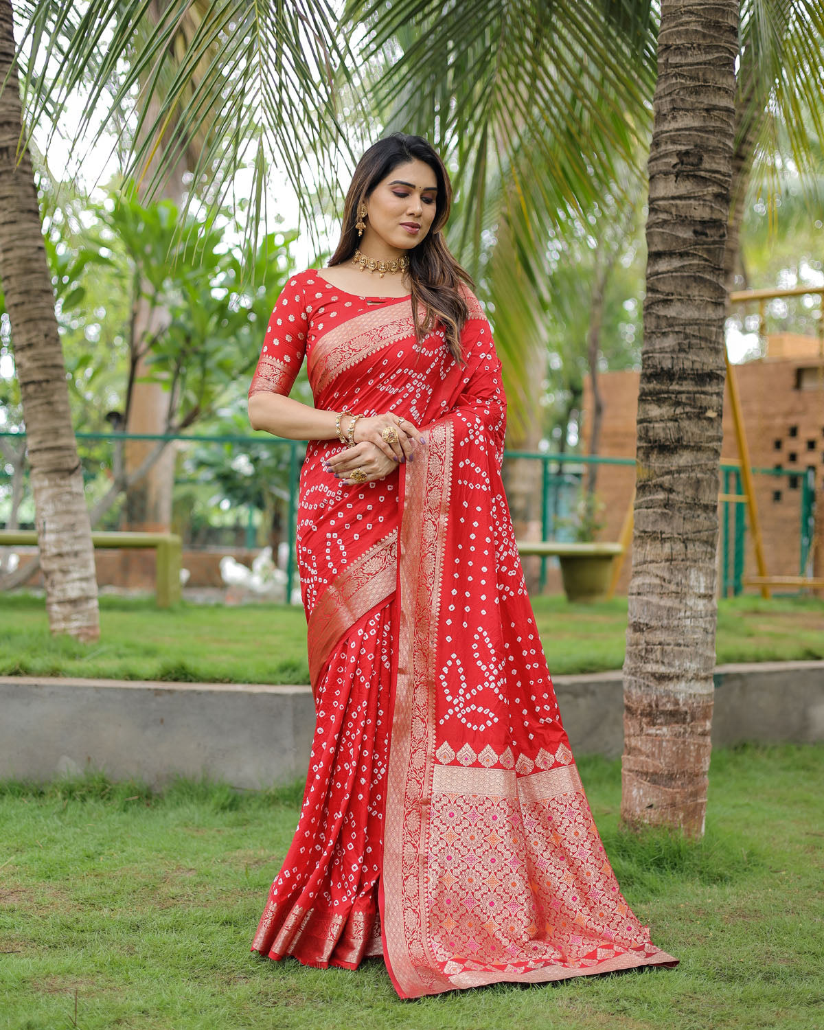 Exclusive unique designer Bandhej collection at budget range