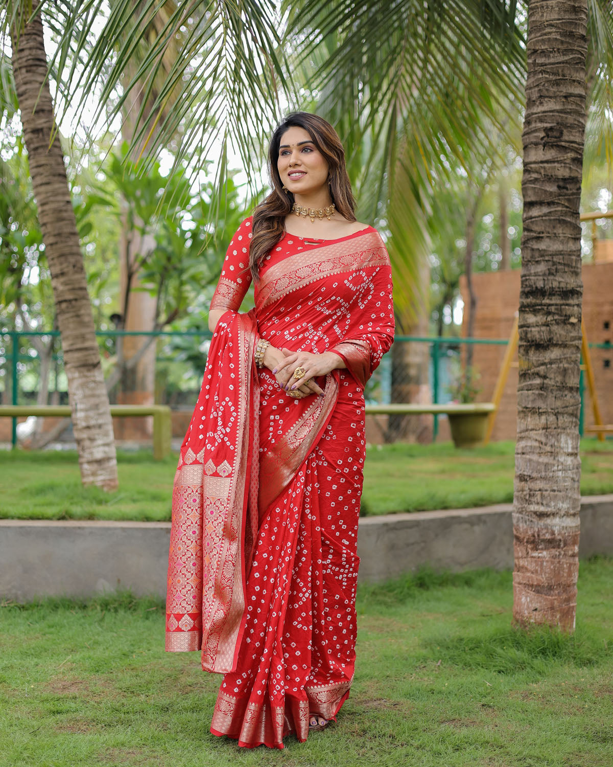 Exclusive unique designer Bandhej collection at budget range