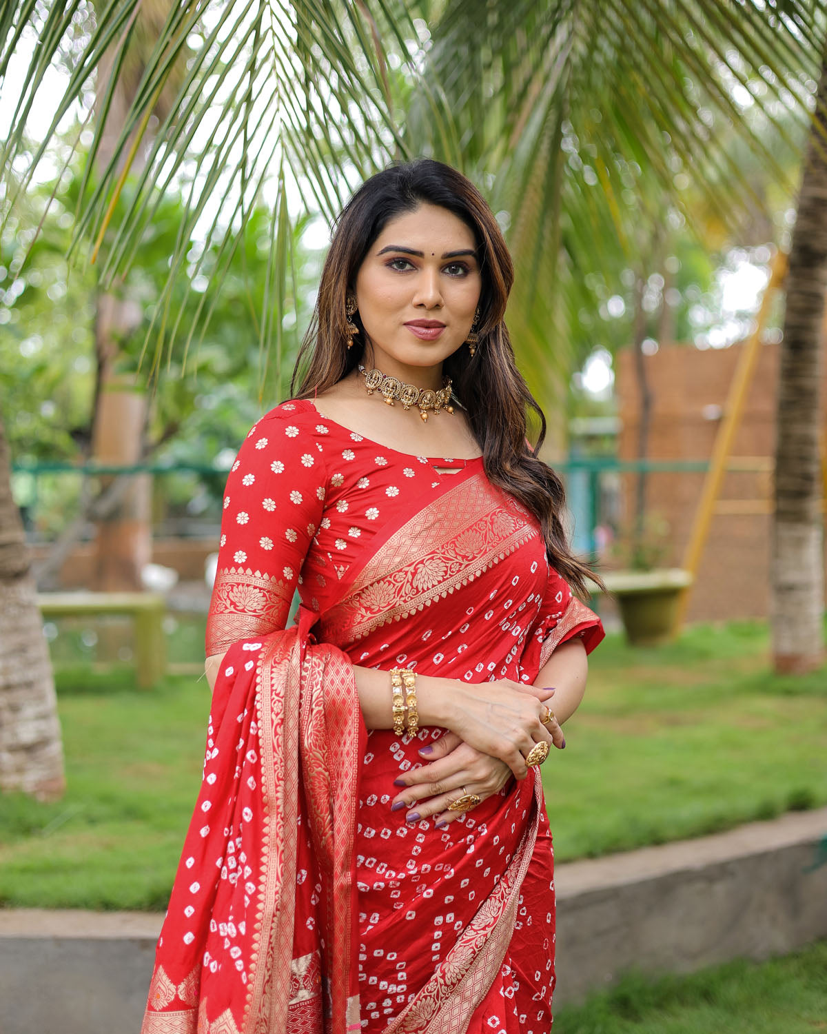 Exclusive unique designer Bandhej collection at budget range