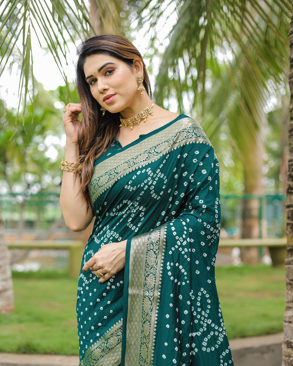 Exclusive unique designer Bandhej collection at budget range