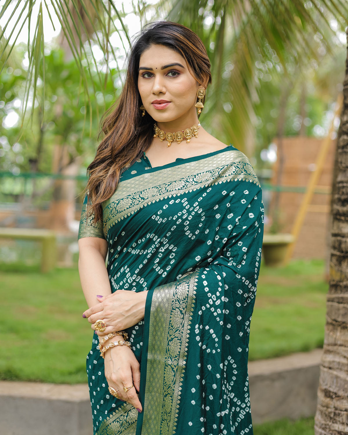 Exclusive unique designer Bandhej collection at budget range