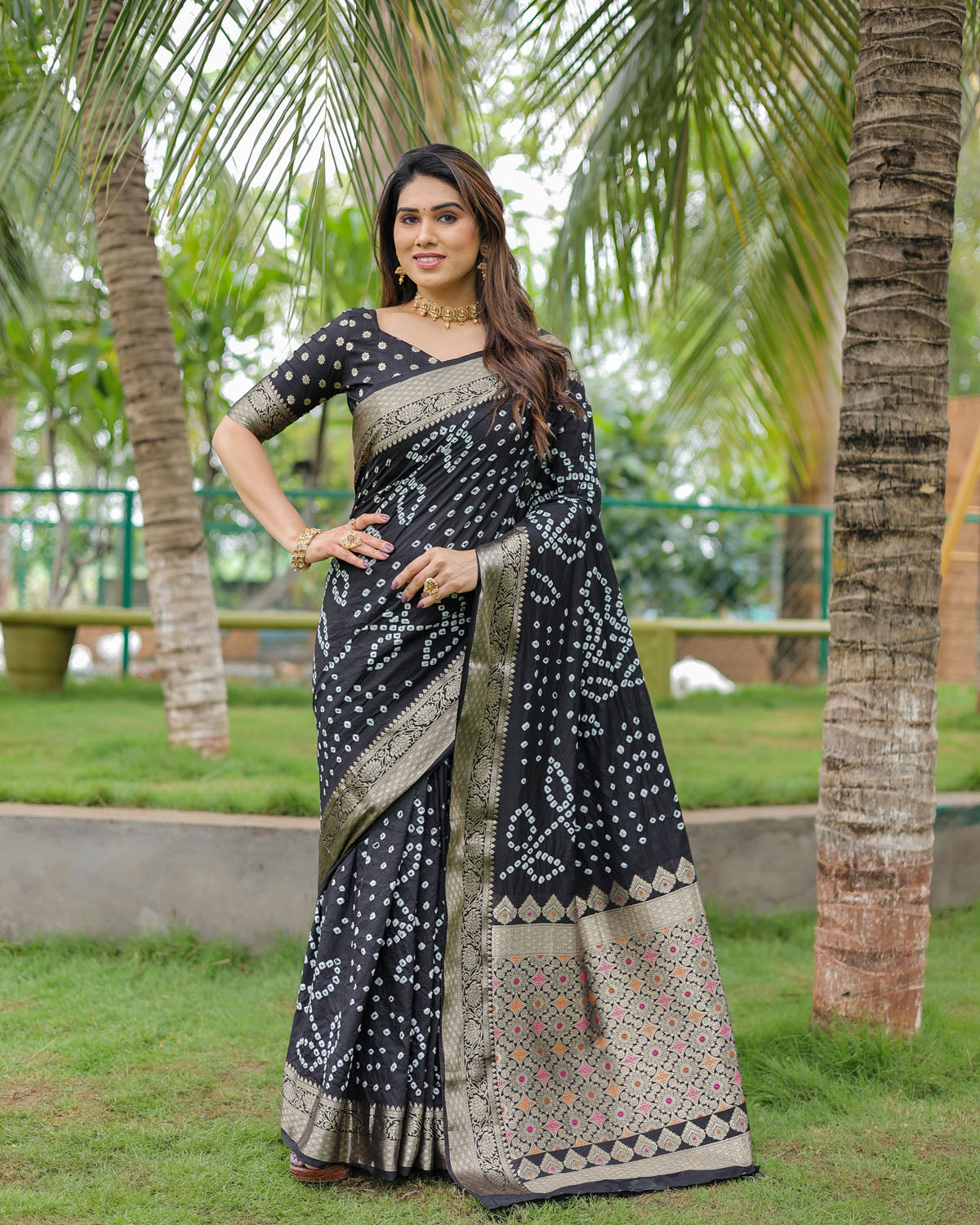 Exclusive unique designer Bandhej collection at budget range