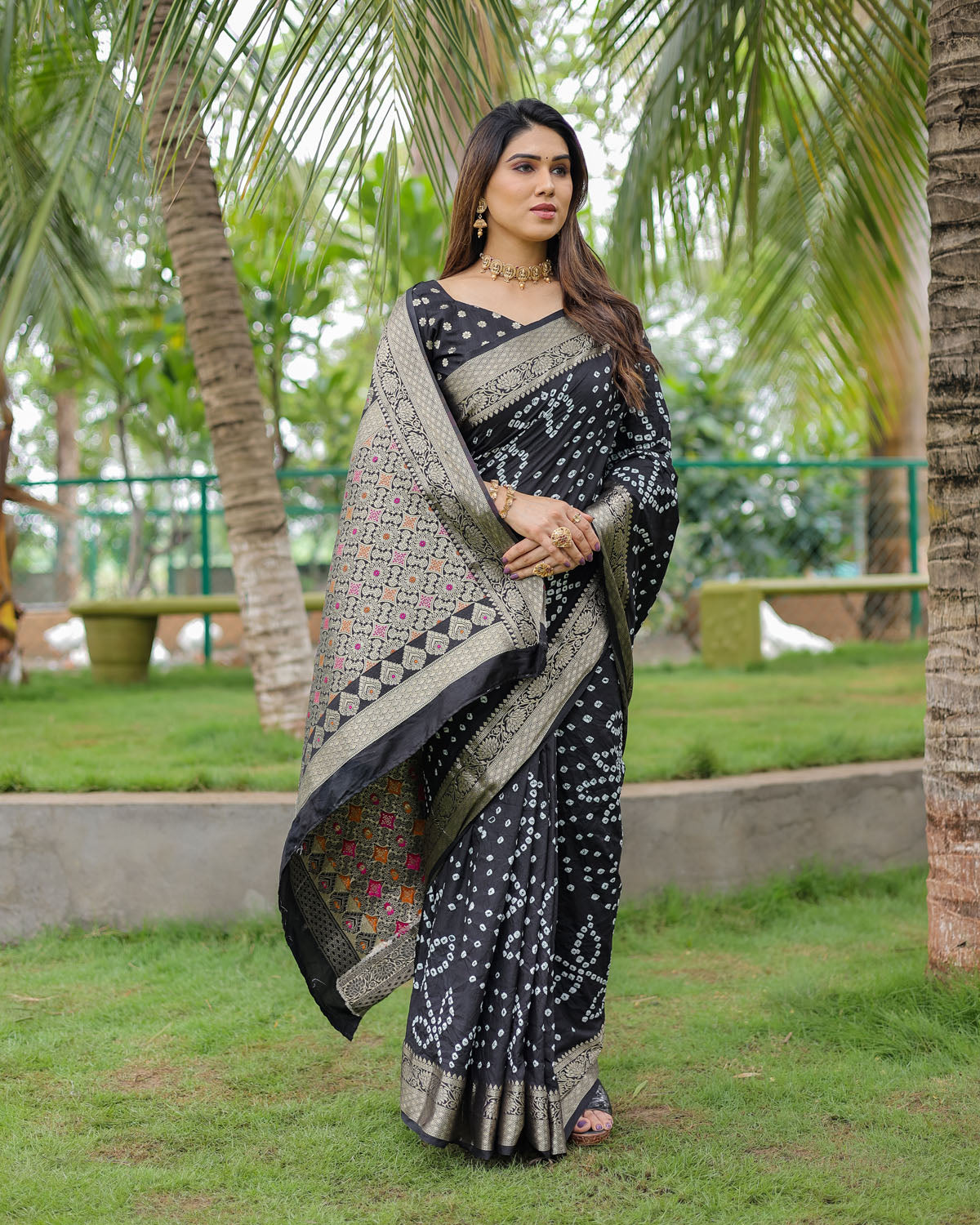 Exclusive unique designer Bandhej collection at budget range