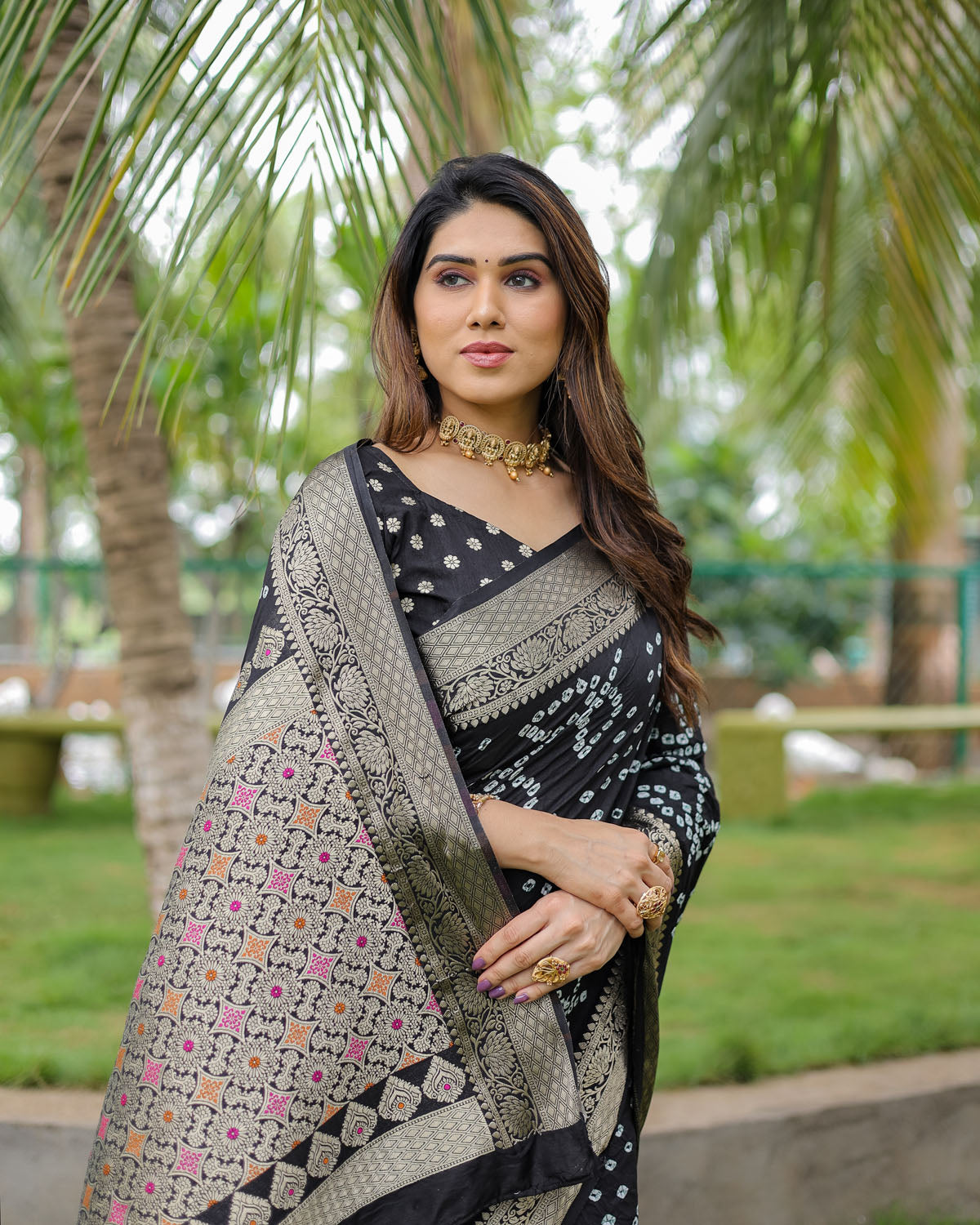 Exclusive unique designer Bandhej collection at budget range