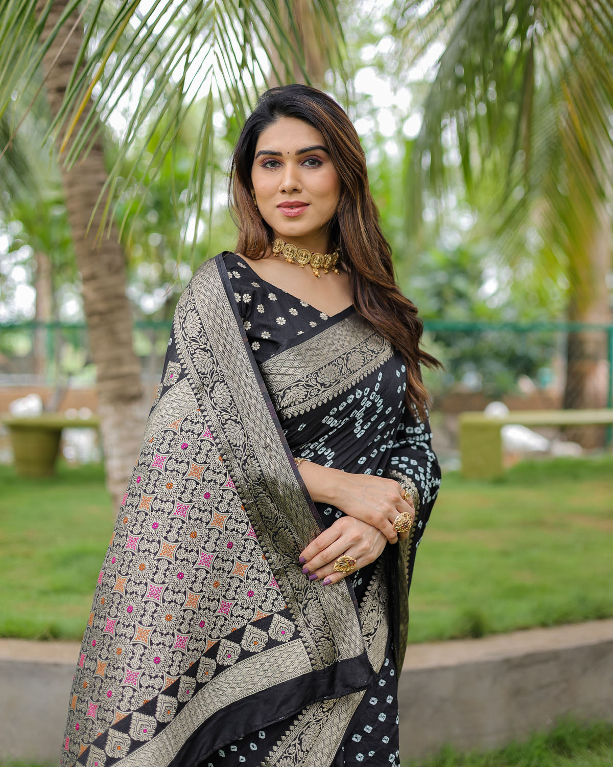 Exclusive unique designer Bandhej collection at budget range