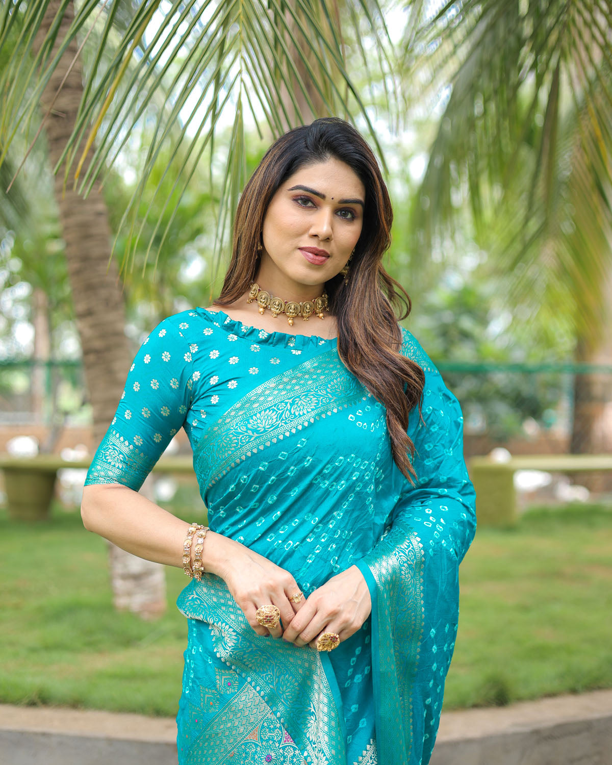 Exclusive unique designer Bandhej collection at budget range