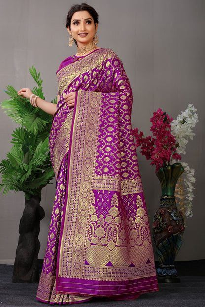 Mansi Jacquard Pattern Kanchipuram Pure Silk Saree