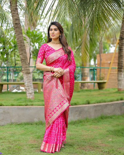 Exclusive unique designer Bandhej collection at budget range