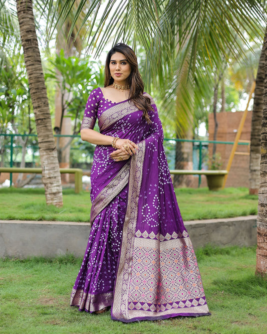 Exclusive unique designer Bandhej collection at budget range