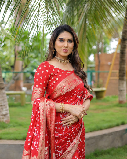 Exclusive unique designer Bandhej collection at budget range