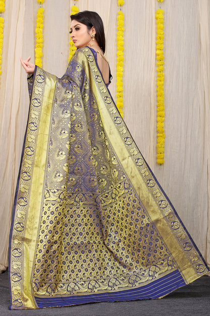 Vani Jacquard Pattern Kanchipuram Pure Silk Saree